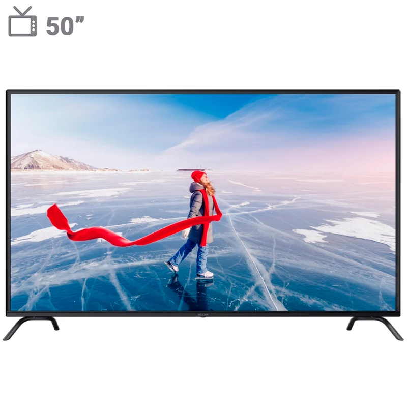 تلویزیون هوشمند نكسار مدل NTV-U50E616N سایز 50 اینچ