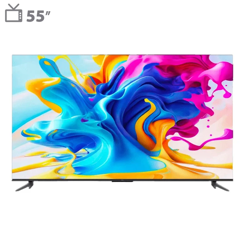 تلویزیون هوشمند QLED UHD تی سی ال مدل 55C645 سایز 55 اینچ